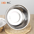 Mixing Bowls Washing Basin For Vegetable/Fruit High quality Multifunctional 3Pcs Grater Set Stainless Steel Colander